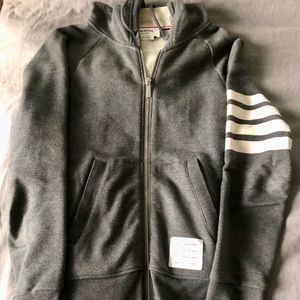 Thom Browne Zip-up Hoodie